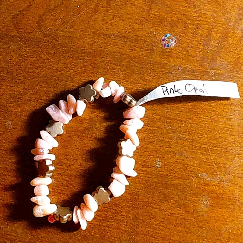 Genuine Gemstone stretch bracelet